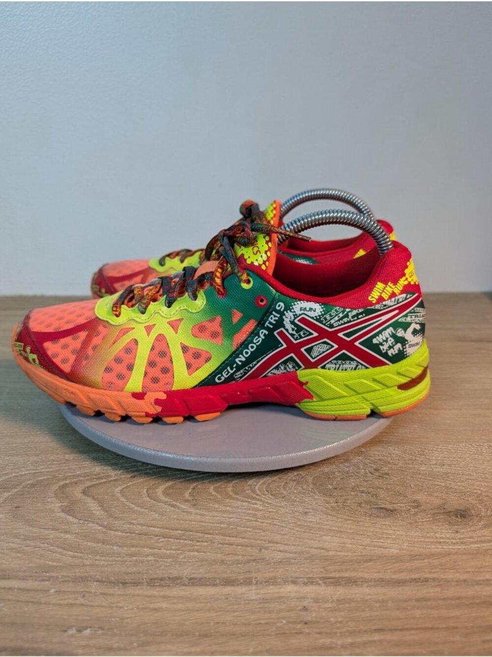 Asics Shoes Womens 9.5 Gel-Noosa Tri 9 Running Multicolor T458N Sneakers - Picture 6 of 10